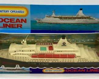 Vintage Battery Operated Ocean Liner