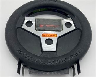 Vintage Matchbox Steering Wheel Collectors Case