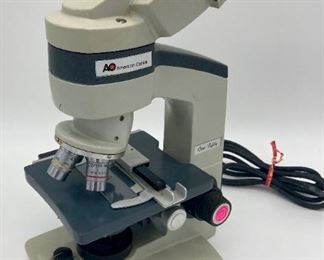 American Optical Compound Microscope