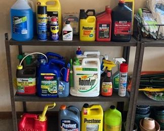 Chemicals, Cleaners, Oil, and MORE