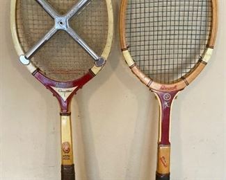 Vintage Bancroft Tennis Rackets
