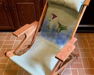 Hummingbird Rocker Chair