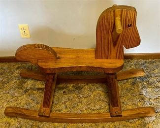 Vintage Children’s Rocking Horse
