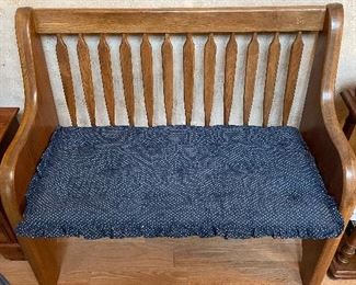 Solid Wood Bench