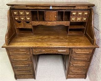 Roll Top Desk by Riverside