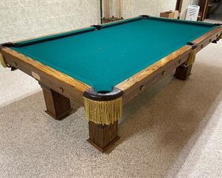 Regulation Slate Pool Table