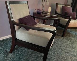 Modern set 2 of chairs