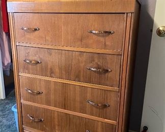 Four Drawer Dresser, Mid-Century
