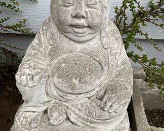Stone Budda Figurine, Outdoor Decor