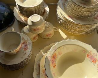 Lido W.S. George Canarytone China Serving Set