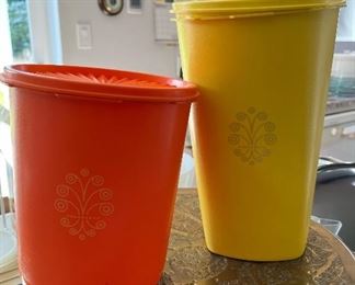 Vintage Kitchen Storage Canisters