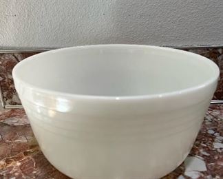 Pyrex Milk Glass Mixing Bowl