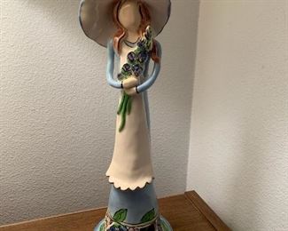 Lady Figurine, Blue Sky
