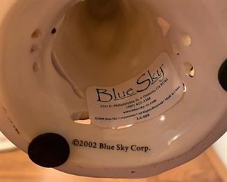 Lady Figurine, Blue Sky