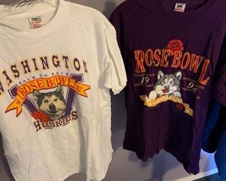 University of Washington Rose bowl, 1992, T Shirts