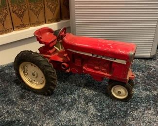 Vintage Red Tractor