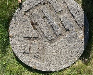 Outdoor garden stone