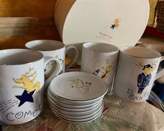 Christmas, Reindeer Mug Collection, Serve Ware