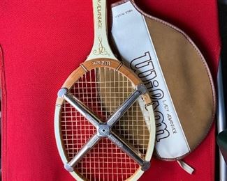 Vintage Wilson Tennis Racquet