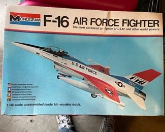 Monogram F-16 Air Force Fighter Model