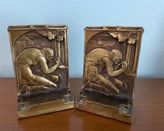 Brass Book Ends