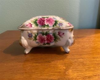 Floral Trinket Box