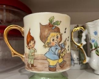 New China Painters Christmas Mug 1995