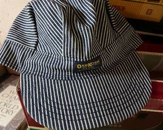 Oshkosh train cap 