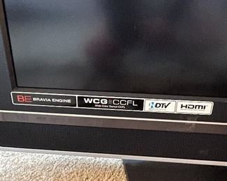Sony BE WCG CFL HDMI