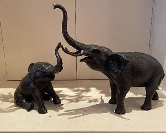 Bronze Elephants