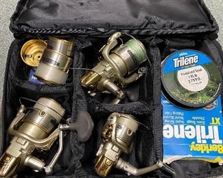 Shimano Spheros spinning reel set 