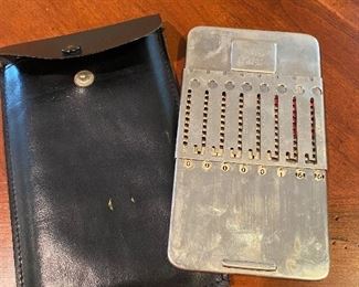 Vintage Arthimometer for calculating 