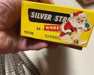 Silver Streak model caboose kit