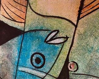 Abstract on Enamel , unknown artist