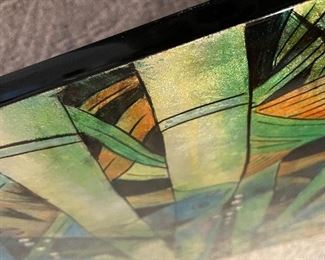 Abstract on Enamel , unknown artist