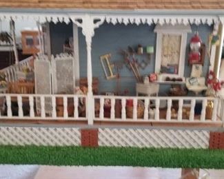 front view doll house