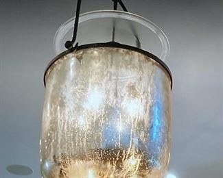 Mercury Glass Chandelier