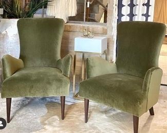 Mr. Brown Pair of Chairs
