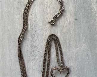 Marked Sterling Silver