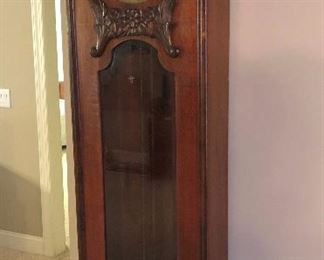 S O L D 1890's German grandfather Clock “Glashutte”