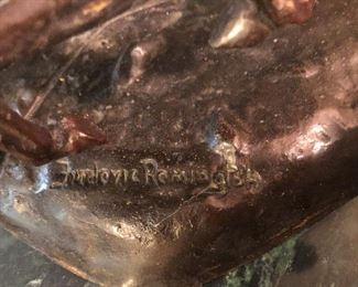 Fredric Remington - signed