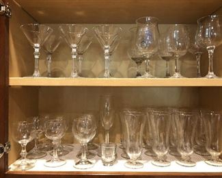 Wine and parfait glasses - S O L D martini glasses