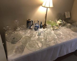 Variety Vintage Crystal pieces
