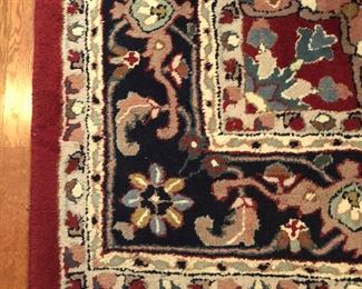 Close up of previous rug