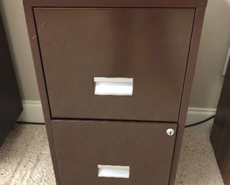 2 drawer metal file