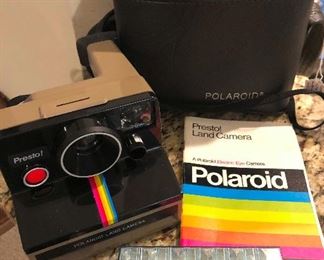 S O L D Vintage Polaroid Land Camera