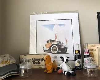 S O L D Miscellaneous Georgia Tech memorabilia