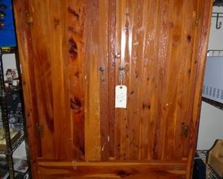 Cedar wardrobe