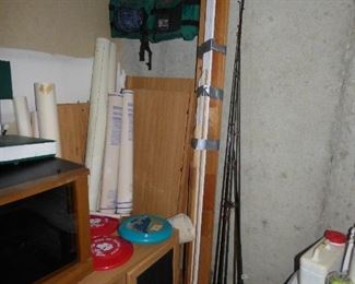 Fishing Poles, etc