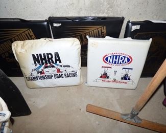 Vintage Drag Racing Seat Cushions